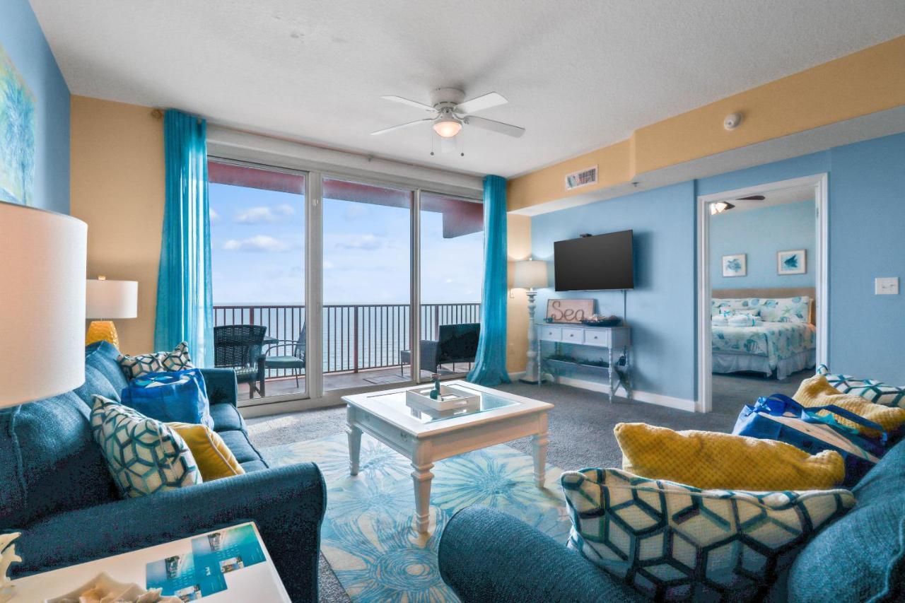 Penthouse With Beautiful Beach Views! 1 Bedroom, 2 Bathroom Penthouse! Panama City Beach Buitenkant foto