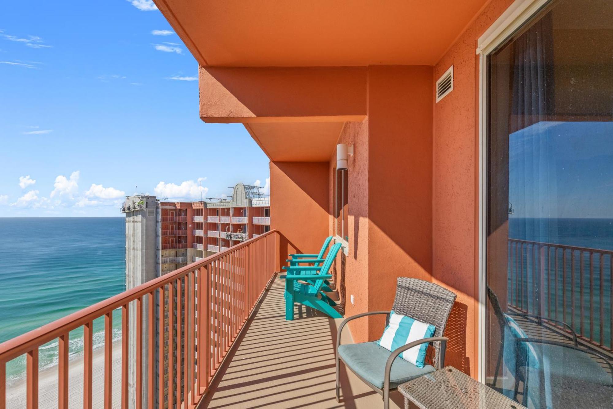Penthouse With Beautiful Beach Views! 1 Bedroom, 2 Bathroom Penthouse! Panama City Beach Buitenkant foto