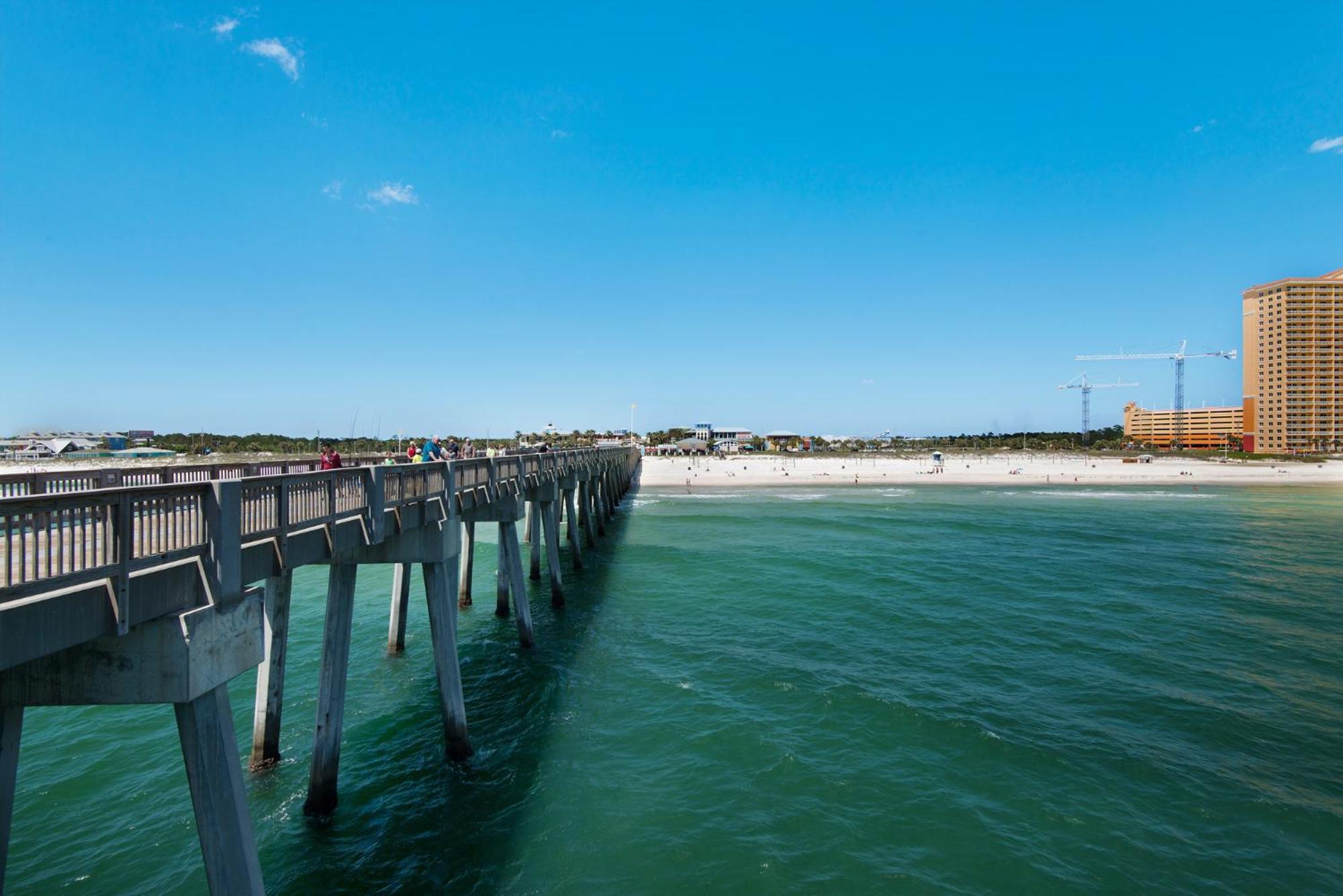Penthouse With Beautiful Beach Views! 1 Bedroom, 2 Bathroom Penthouse! Panama City Beach Buitenkant foto